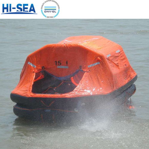 How To Release a Throw-Over Inflatable Life Raft?